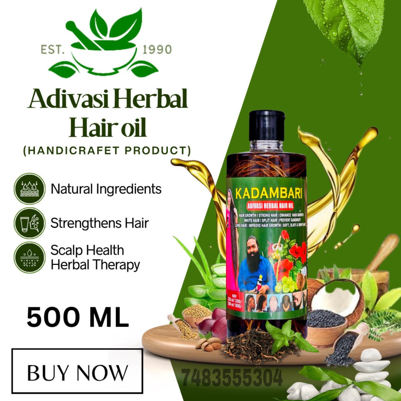ADIVASI KADAMBARI HERBAL HAIR OIL