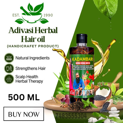 ADIVASI KADAMBARI HERBAL HAIR OIL